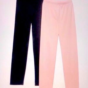 New Girlz M(8-10) Leggings Set /Pink & Black by TruHeart